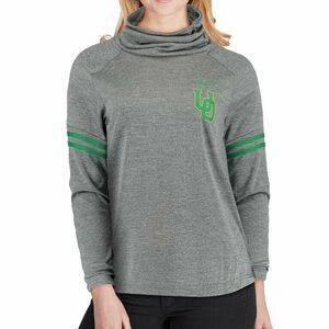Nike University of Oregon Ducks Women’s Gray & Green Turtleneck Long Sleeve